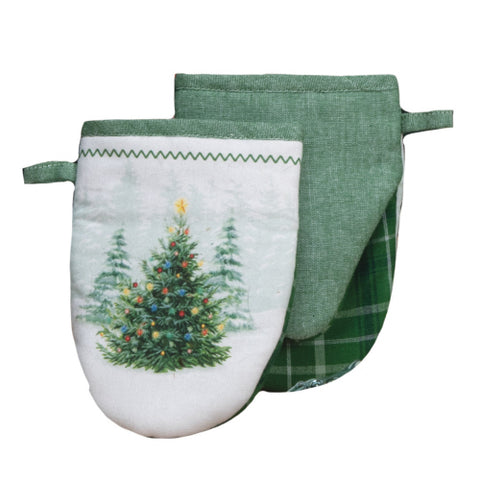 Christmas Tree Oven Mitt, INDIVIDUALLY SOLD