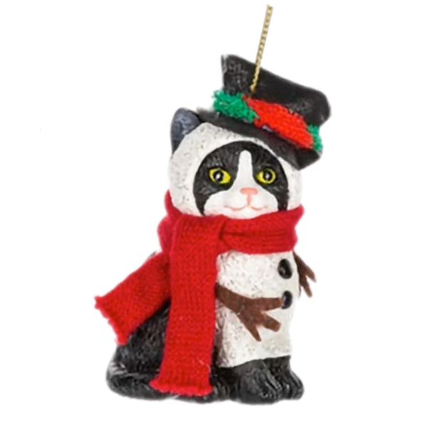 Assorted Holiday Dressed Cat Ornament, INDIVIDUALLY SOLD