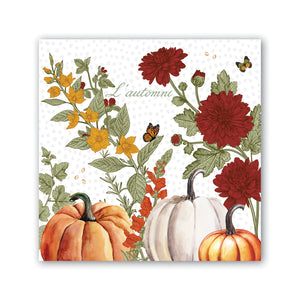 Michel Design Works Cocktail Napkins: Pumpkin Delights