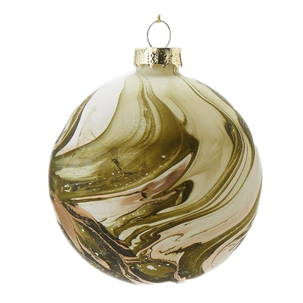 Assorted Green Marbled Effect Ball, INDIVIDUALLY SOLD