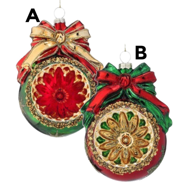 Assorted Reflector With Bow Ball, INDIVIDUALLY SOLD