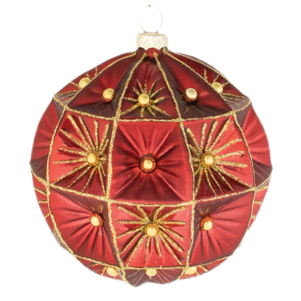 Assorted Red With Starburst Ball, INDIVIDUALLY SOLD