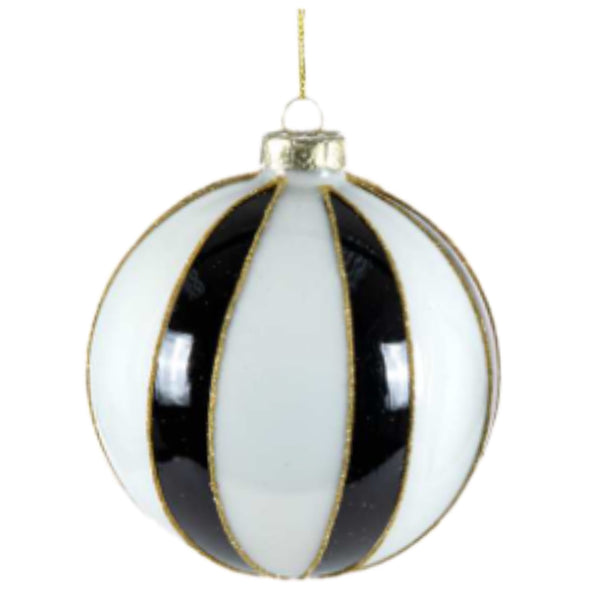 Assorted Black & White Striped Ball, INDIVIDUALLY SOLD