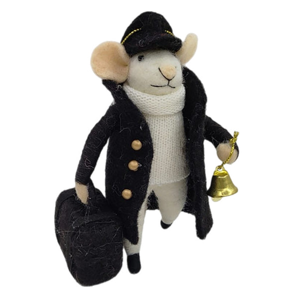 Assorted Mouse In Black Outfit Ornament, INDIVDIAULLY SOLD