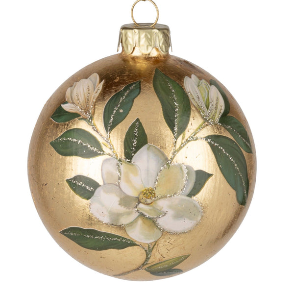 Assorted Shiny Magnolia Ball, INDIVIDUALLY SOLD