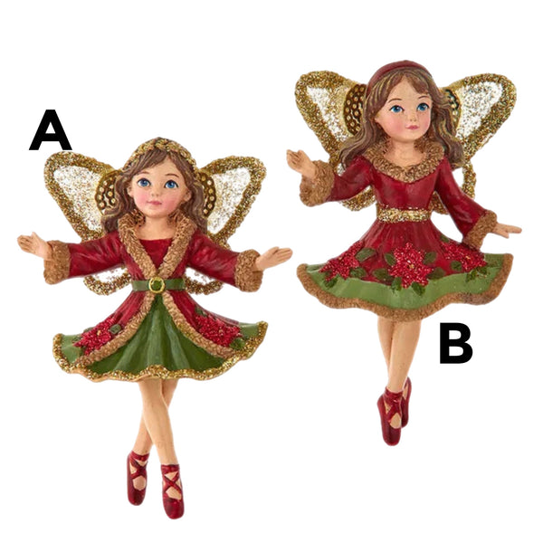Assorted Girl Fairy Ornament, INDIVIDUALLY SOLD
