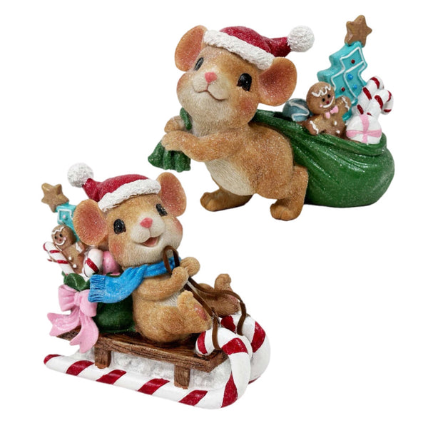 Assorted Mouse Figurine, INDIVIDUALLY SOLD