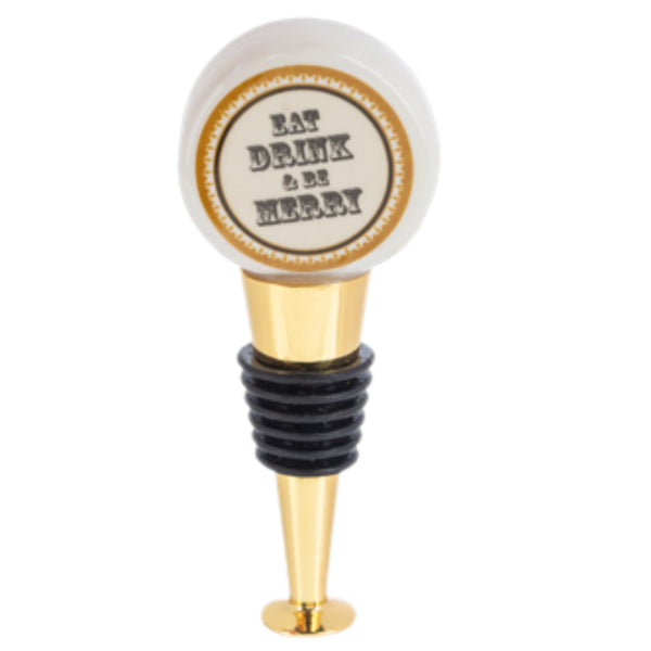 Assorted Bottle Stopper With Saying, INDIVIDUALLY SOLD