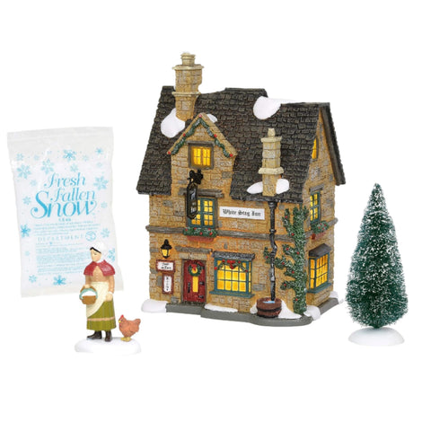 Dickens Village: White Stag Inn-GIFT SET