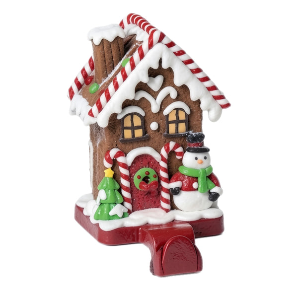 Assorted Gingerbread House Stocking Holder, INDIVIDUALLY SOLD