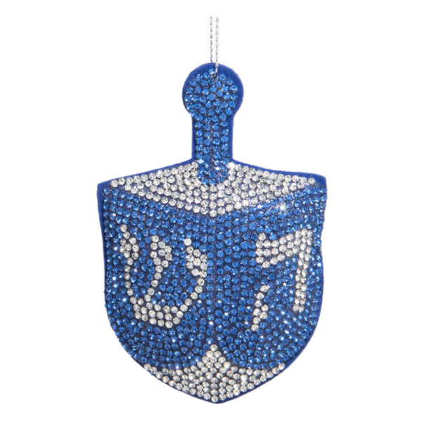 Assorted Hanukkah Bedazzled Ornament, INDIVIDUALLY SOLD