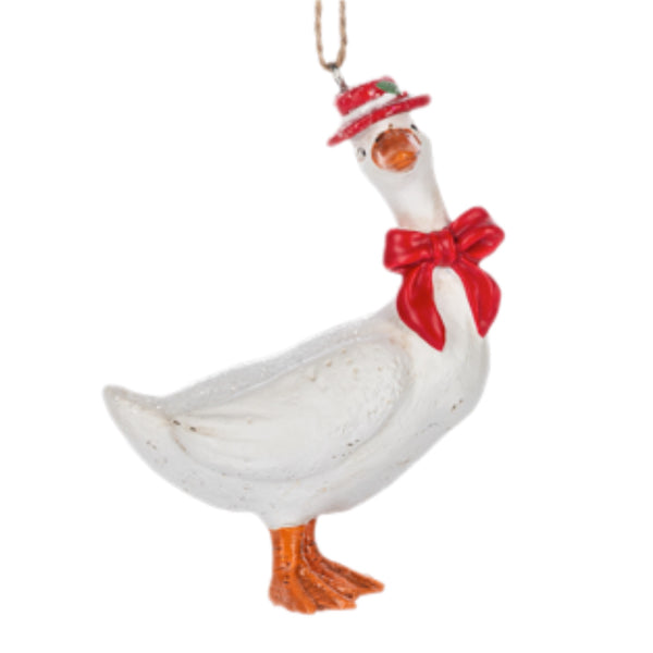 Assorted Goose In Hat Ornament, INDIVIDUALLY SOLD