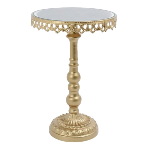 Assorted Gold Scallop Cake Stand, INDIVIDUALLY SOLD