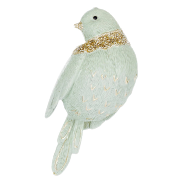 Assorted Bird In Gold Scarf Ornament, INDIVIDUALLY SOLD