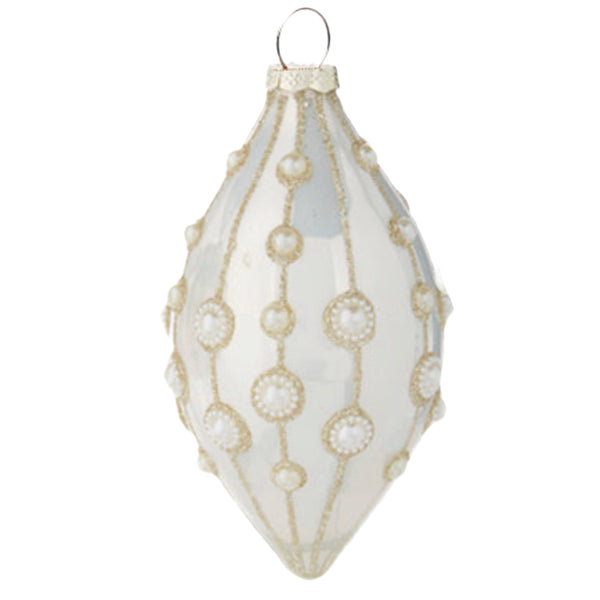 Assorted White Ball With Pearls Ball, INDIVIDUALLY SOLD