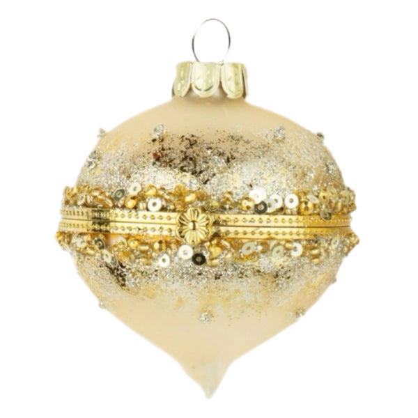 Assorted Gold Beaded Kismet Ball, INDIVIDUALLY SOLD