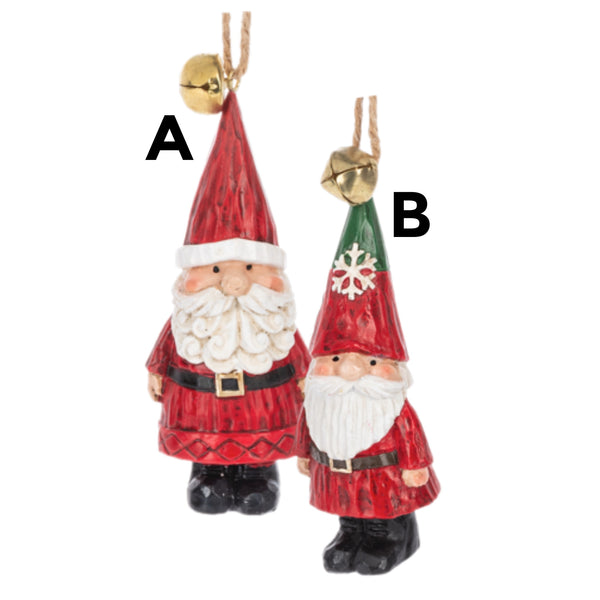 Assorted Scandinavian Santa Ornament, INDIVIDUALLY SOLD