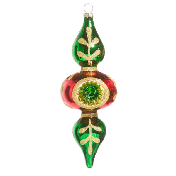 Assorted Reflector Finial Ornament, INDIVIDUALLY SOLD
