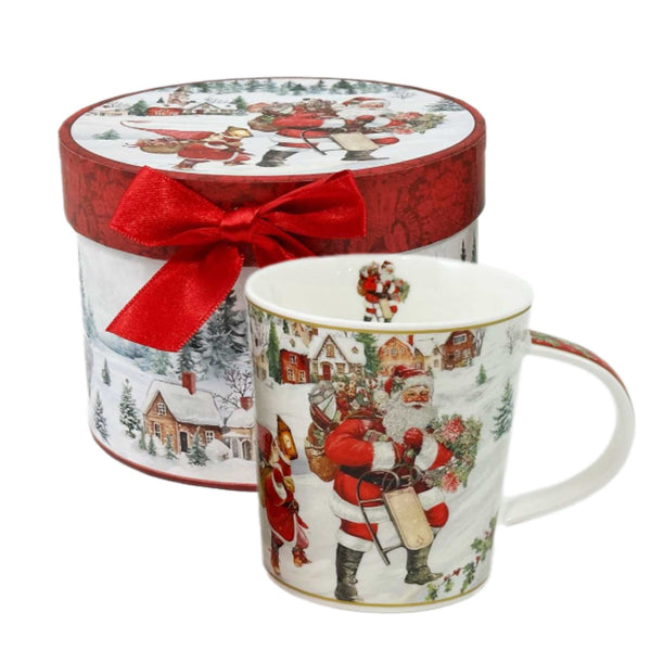 Santa Mug With Gift Box