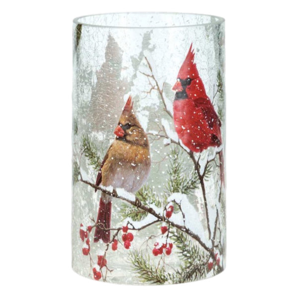 Assorted Cardinals Hurricane Candle Holder, INDIVIDUALLY SOLD