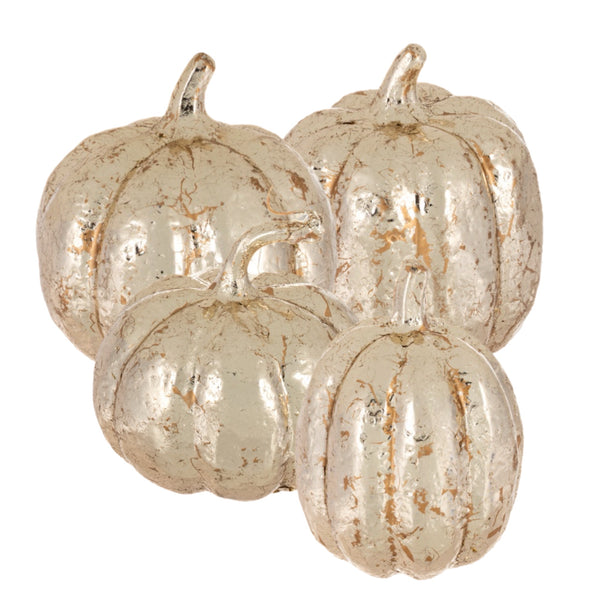 Assorted Champagne Pumpkin Figurine, INDIVIDUALLY SOLD