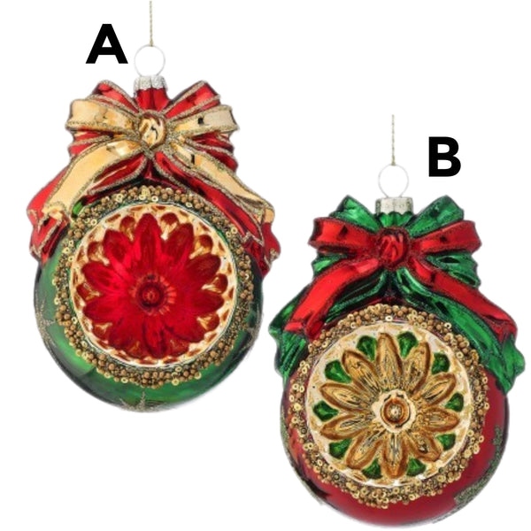Assorted Reflector With Bow Ball, INDIVIDUALLY SOLD