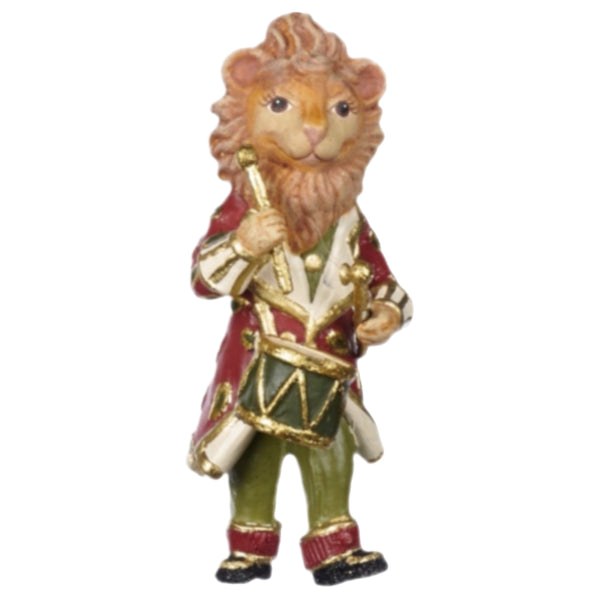 Assorted Lion With Drum Ornament, INDIVIDUALLY SOLD