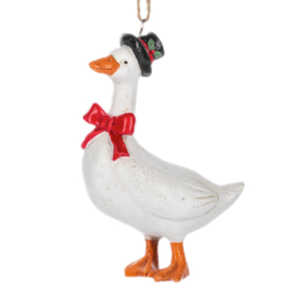 Assorted Goose In Hat Ornament, INDIVIDUALLY SOLD