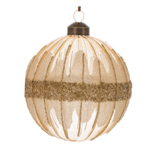 Assorted Champagne Beaded Ball, INDIVIDUALLY SOLD