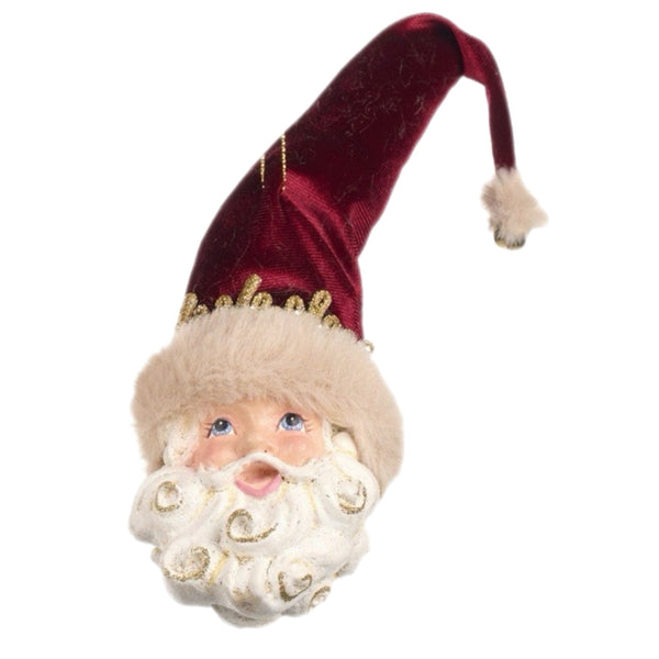 Assorted Santa Head Ornament, INDIVIDUALLY SOLD