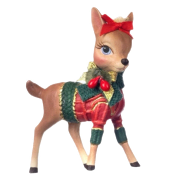 Assorted Deer Wearing Sweater Ornament, INDIVIDUALLY SOLD