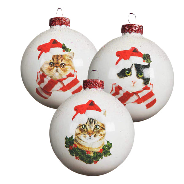 Assorted Cat Face Ball, INDIVIDUALLY SOLD