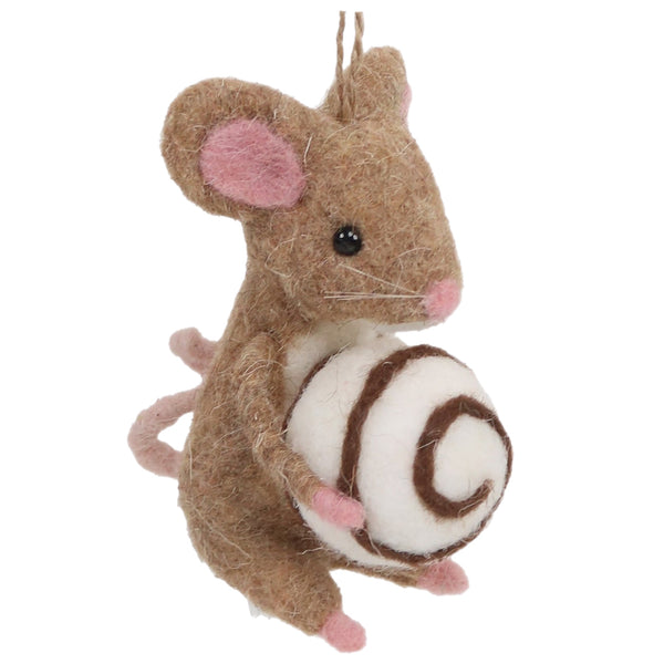 Assorted Mouse With Baked Goods Ornament, INDIVIDUALLY SOLD