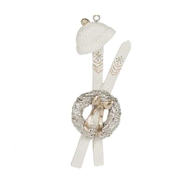 Assorted White Winter Sport Ornament, INDIVIDUALLY SOLD