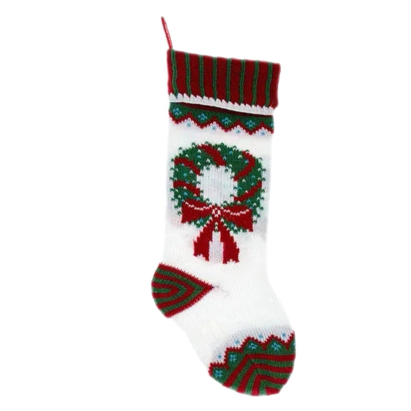 Assorted 20" Knit Stocking, INDIVIDUALLY SOLD