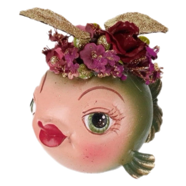 Assorted Apple Fish Ornament, INDIVIDUALLY SOLD