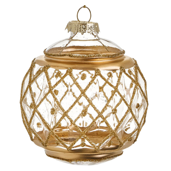 Assorted Gold Lattice Ball, INDIVIDUALLY SOLD