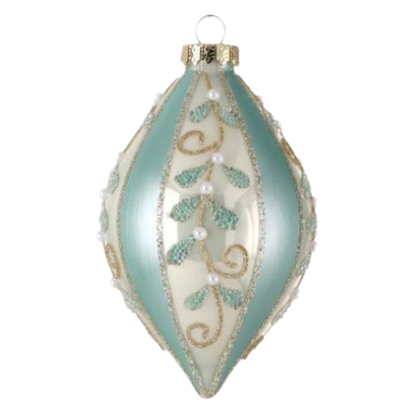 Assorted Turquoise Floral Ball, INDIVIDUALLY SOLD