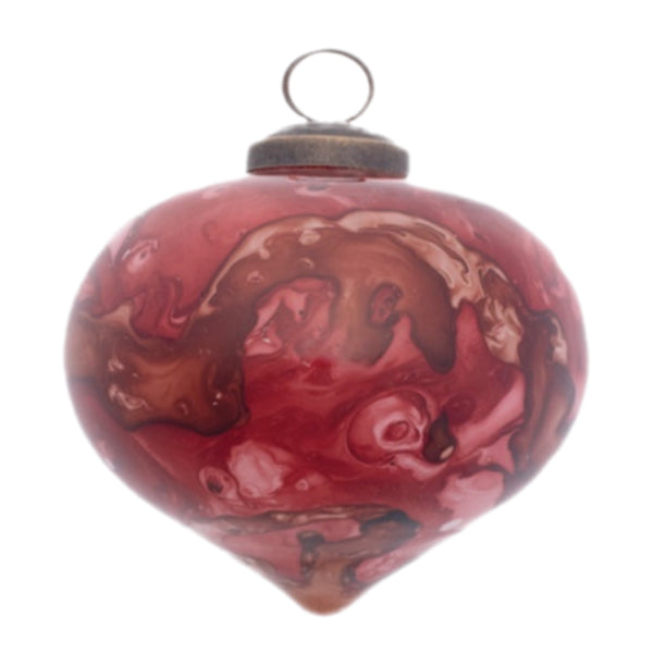 Assorted Red Swirl Ball, INDIVIDUALLY SOLD