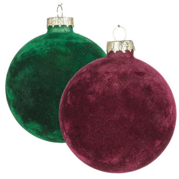 Assorted Velvet Solid Ball, INDIVIDUALLY SOLD