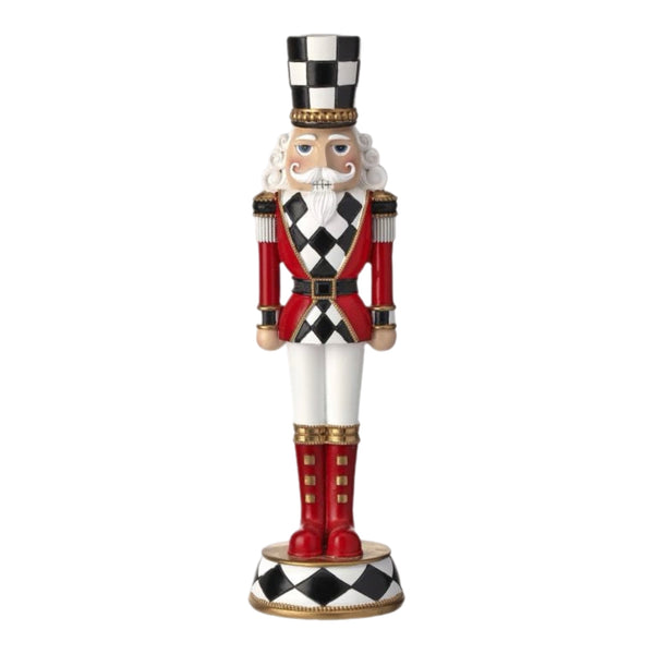 Assorted Checkered Nutcracker Figurine, INDIVIDUALLY SOLD
