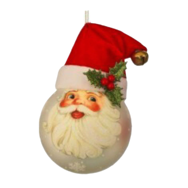 Assorted Santa Face Ball, INDIVIDUALLY SOLD