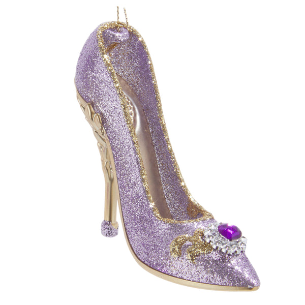 Assorted Purple High Heel Ornament, INDIVIDUALLY SOLD