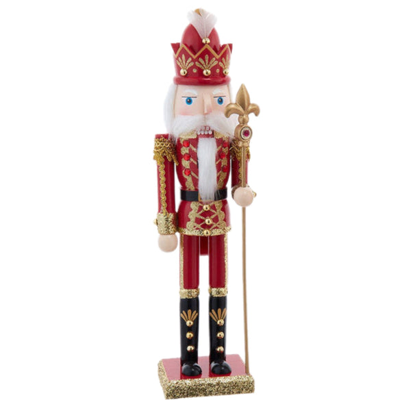 Assorted 15" Red & Gold Nutcracker, INDIVIDUALLY SOLD