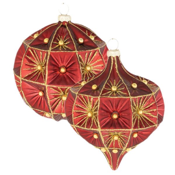 Assorted Red With Starburst Ball, INDIVIDUALLY SOLD