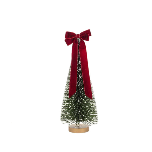 Assorted Bottlebrush With Bow Figurine, INDIVIDUALLY SOLD