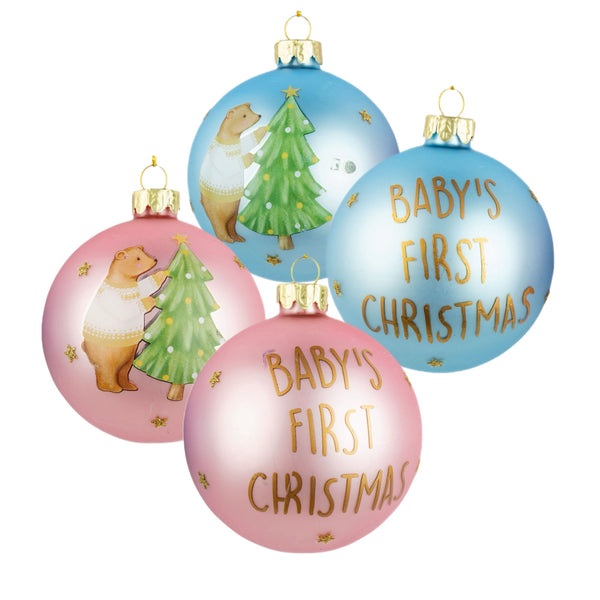 Assorted Baby's 1st Bear Double Sided Ball, INDIVIDUALLY SOLD