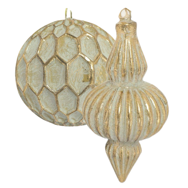 Assorted Antique Gold Ball, INDIVIDUALLY SOLD