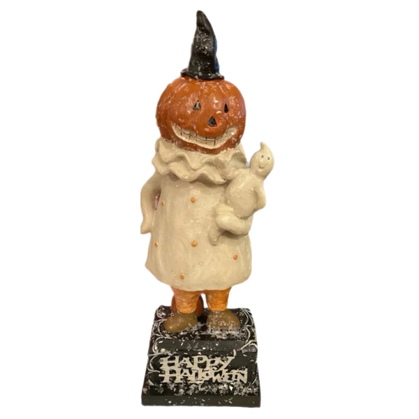 Assorted Pumpkin Man Figurine, INDIVIDUALLY SOLD