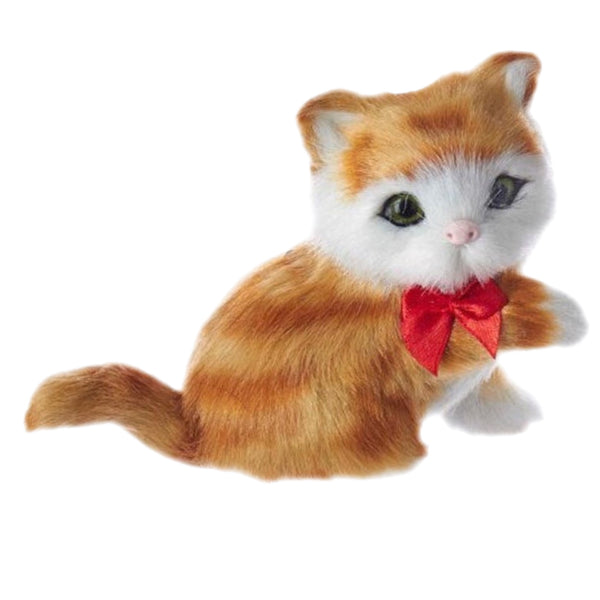 Assorted Furry Cat Ornament, INDIVIDUALY SOLD